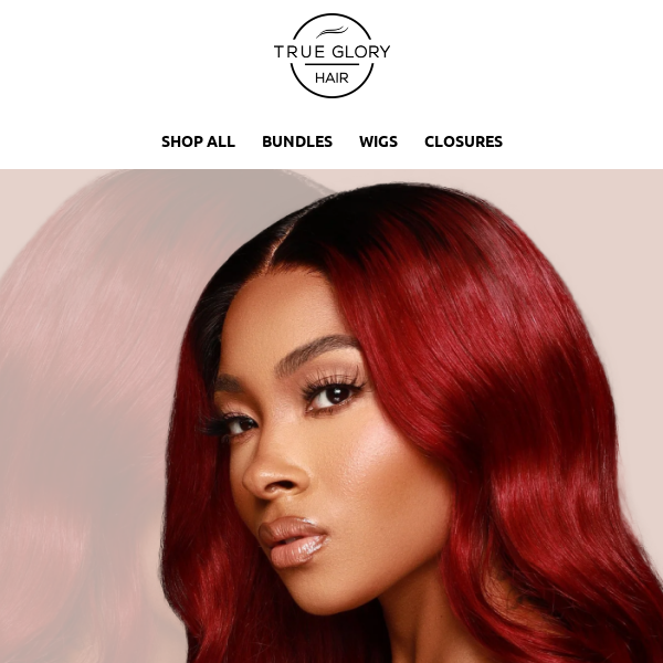 Hey True Glory Hair, we saw you checking us out!
