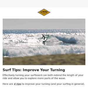 Surf Tips: Improve Your Turning 🌊