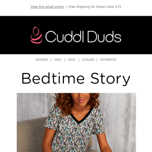 Bedtime Story…Save On Cozy PJs