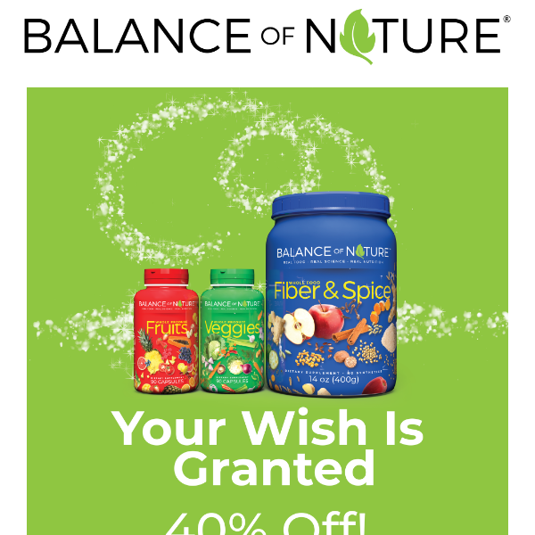 A Genie's Offer: 40% off the Whole Health System