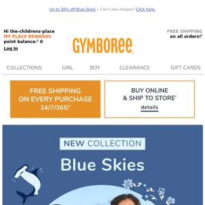 NEW COLLECTION: Shop Blue Skies for your vacation getaways!