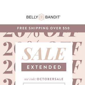 Sale Extended for 1 More Day!