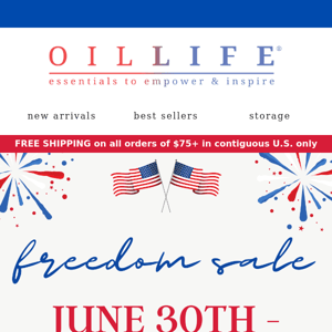 🇺🇸 Freedom Sale: Up to 80% off!