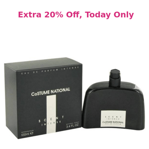 Extra 20% Off Costume National Scent Intense Perfume Plus Free Shipping!