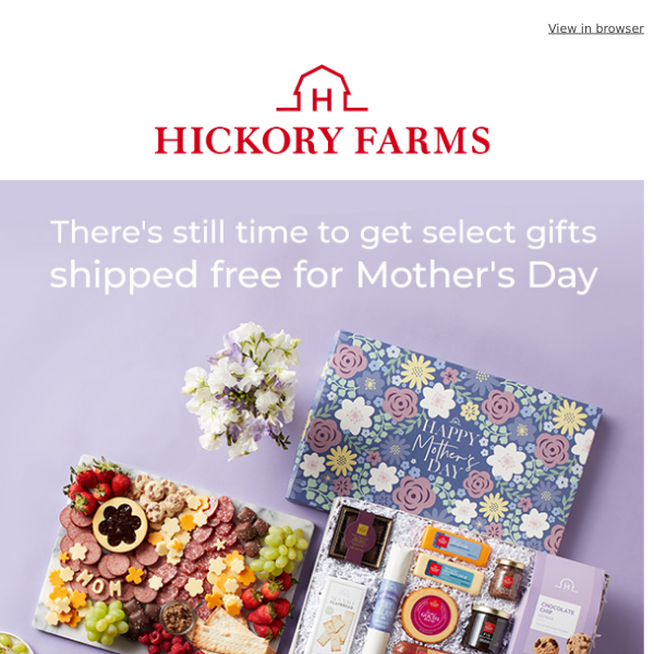 For your mom…shipping is on us