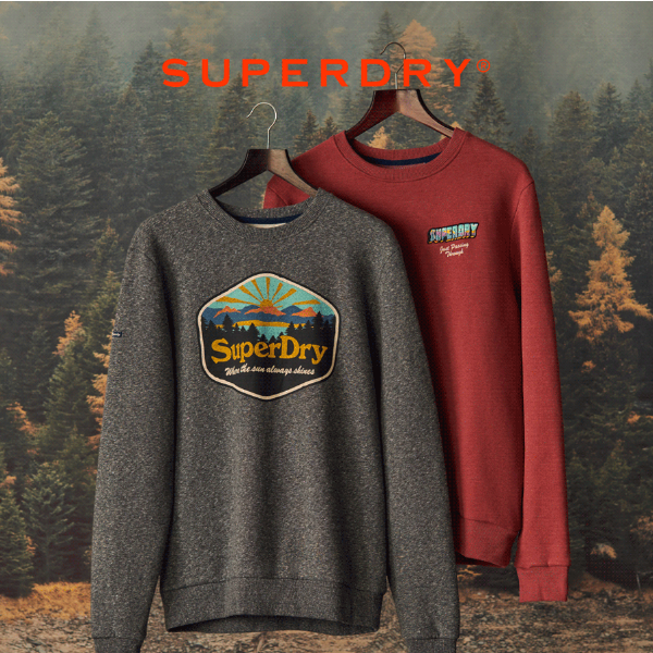 Layer up with our hoodies and sweatshirts​