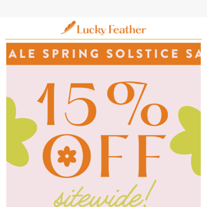 15% OFF + Free Gift!