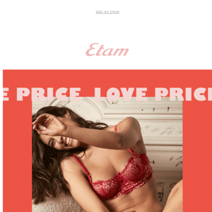 LOVE PRICE jusqu'à -50% : c'est parti !