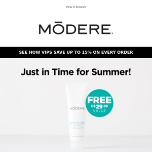 Try Body Butter FREE for a limited time!