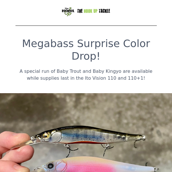 Megabass Limited Color Drop