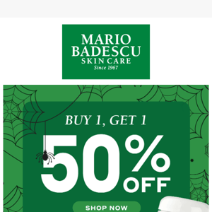 Double Up - Buy 1, Get 1 50% Off!