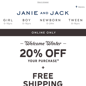 Only for the weekend: 20% off just about everything
