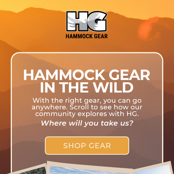 See Where They Take Hammock Gear