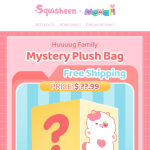 Limited Edition Delights: Enjoy Free Shipping on Exclusive Plush Blind Bags!