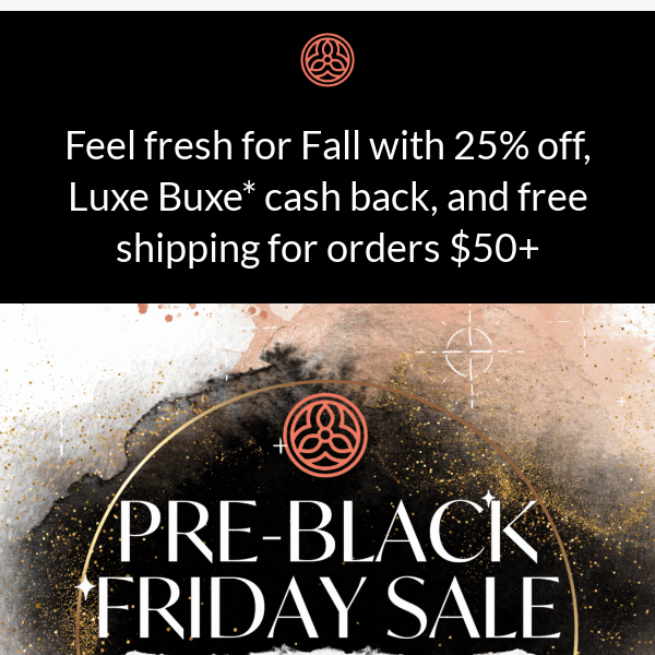 Pre-Black Friday Sale Happening Now! - Discover Treluxe