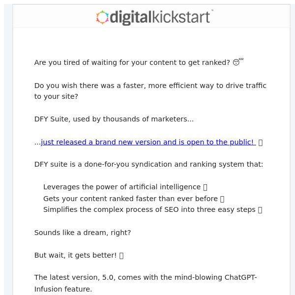 [Just Released] Get your content ranked in 48hr with AI?