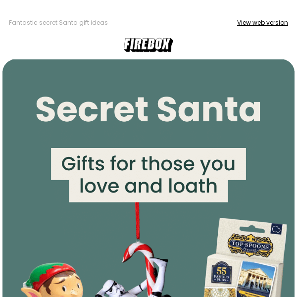 🎅 Secret Santa? Sorted.
