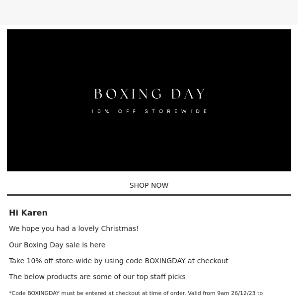 Real Food Direct .. BOXING DAY SALE