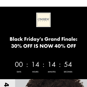 The biggest Black Friday deals end in mere hours!🥺