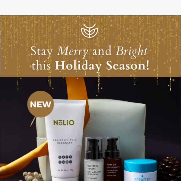 Celebrate the Holidays with Our Exclusive Skincare Kits! ❄️
