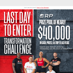 This is your LAST CHANCE to win up to $12,000 in prizes!