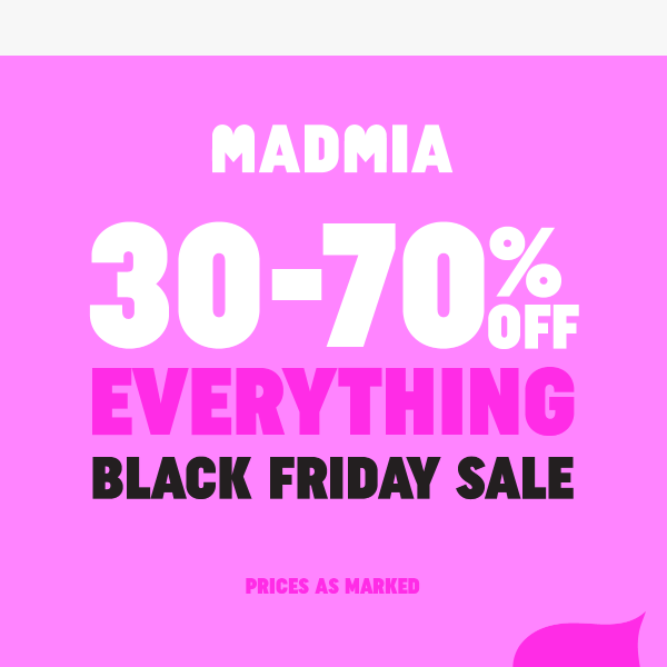 🎉 30-70% Off EVERYTHING 💕