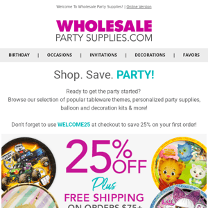 Psst... 🤫 Your Coupon Is Expiring! - Wholesale Party Supplies