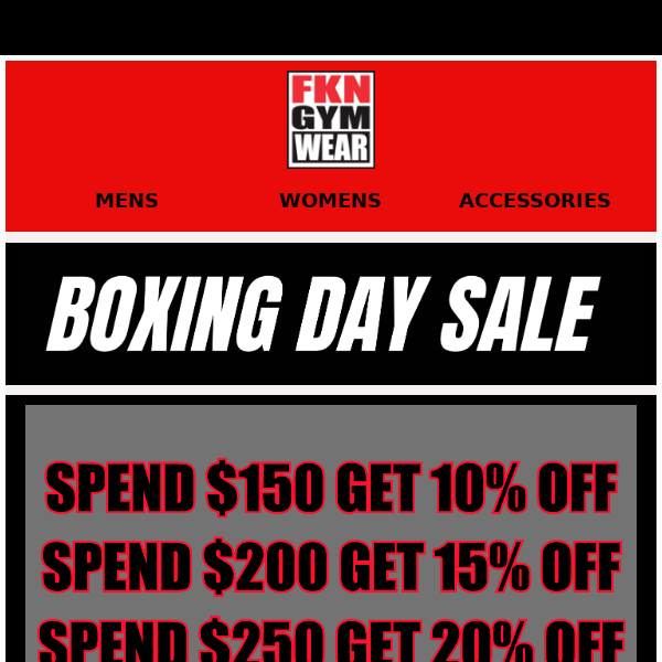 <<< BOXING DAY SALE NOW ON >>>