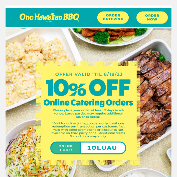 Indulge in a Hawaiian Feast this Weekend!