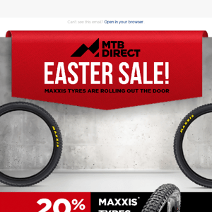 MASSIVE 20% Off Saving ON MAXXIS TYRES!* + Heaps More!