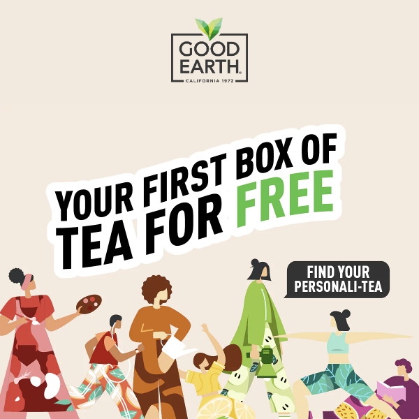 Exclusive Offer - Your First Box of Tea for Free 🚨