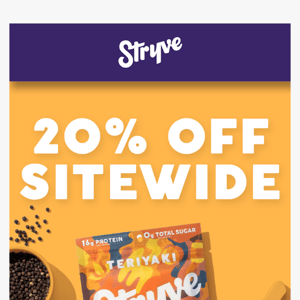 20% Off Sitewide 🚨