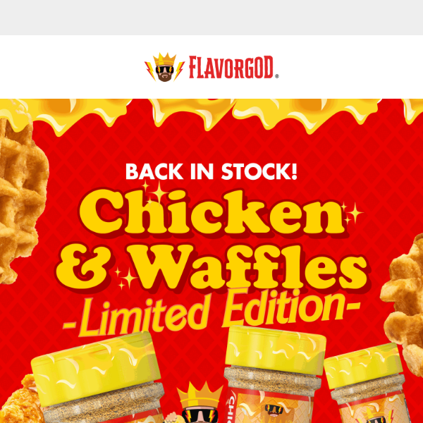 It's Backkkkk | Limited Edition Chicken & Waffles