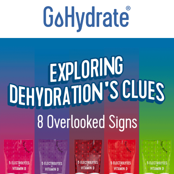 Are You Dehydrated? 8 Lesser-Known Symptoms