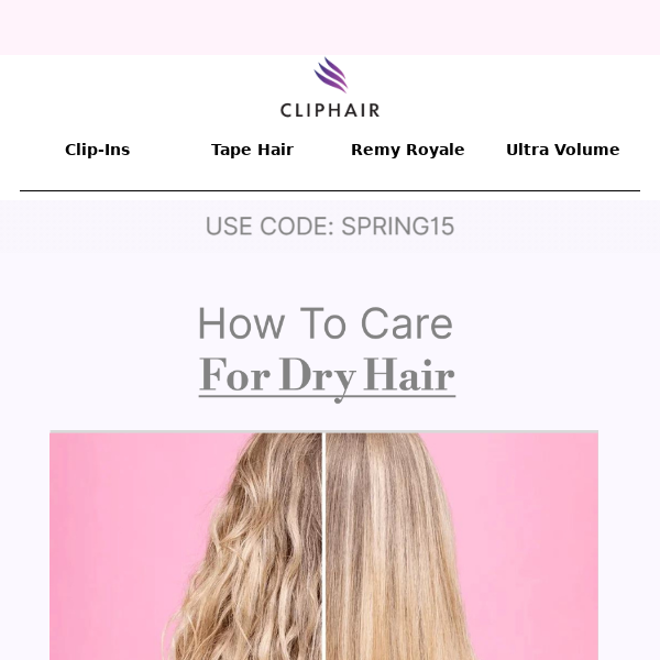 How To Take Care Of Dry Hair