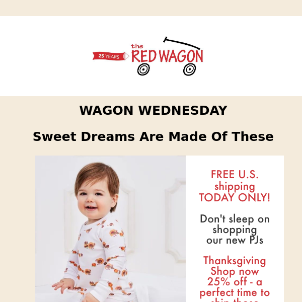 PJ party & free shipping today!