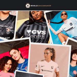 NEW! EVERY NWSL Jersey Launches Today! Shop Now!