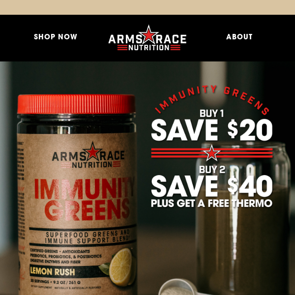 Save Big on ARN Greens!