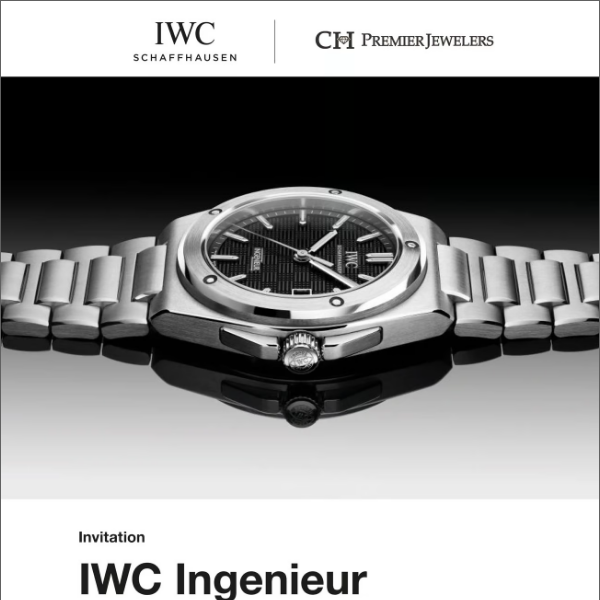 Your Exclusive Invitation to Explore the New Ingenieur Collection