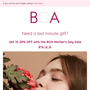 Get 15-20% OFF for Mum 🌷