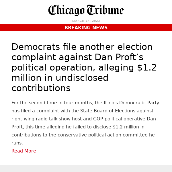 Democrats file another election complaint against Dan Proft’s political operation