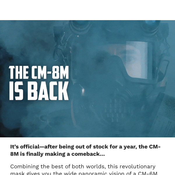 The CM-8M is HERE