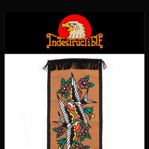 New arrivals! Crescent mug and Birds of Paradise Banner