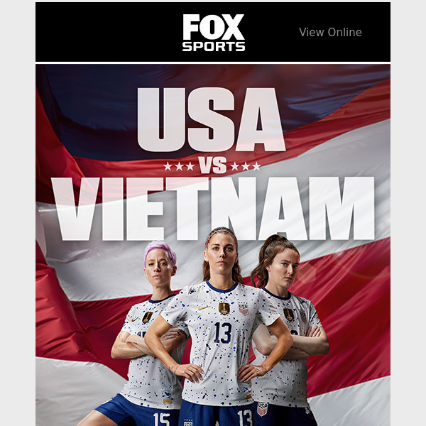 TONIGHT: USA vs Vietnam