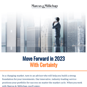 Move Forward in 2023 With Certainty
