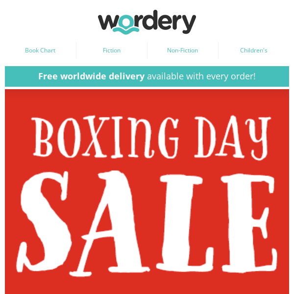 Our Boxing Day sale is here!