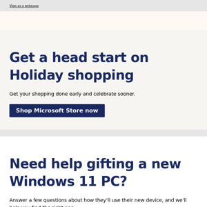 Get ahead of the gifting season with deals on laptops designed by Microsoft