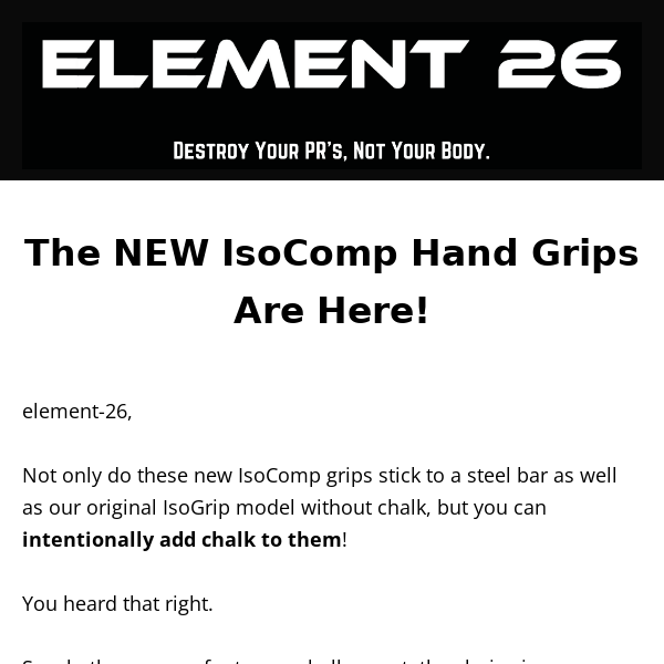 7 Reasons To/Not To Buy Element 26 IsoWrap Wrist Wraps