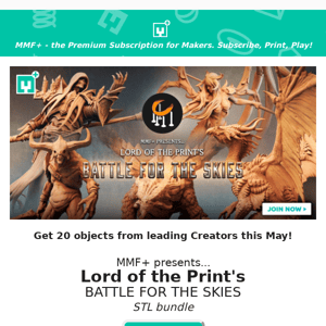 Join Lord of the Print's Battle for the Skies! 🐲
