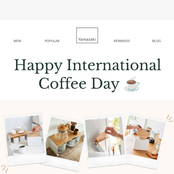 ☕️ Celebrate International Coffee Day